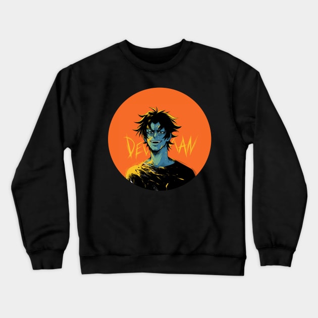 devilman crybaby Crewneck Sweatshirt by sandangmurah